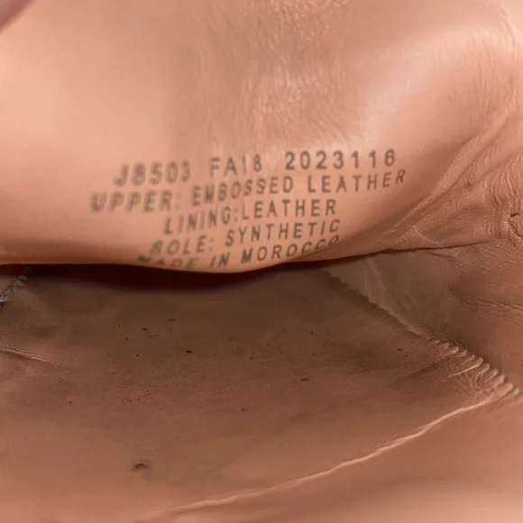 J. Crew Academy Crocodile embossed Pattern leather Loafers - Picture 7 of 7